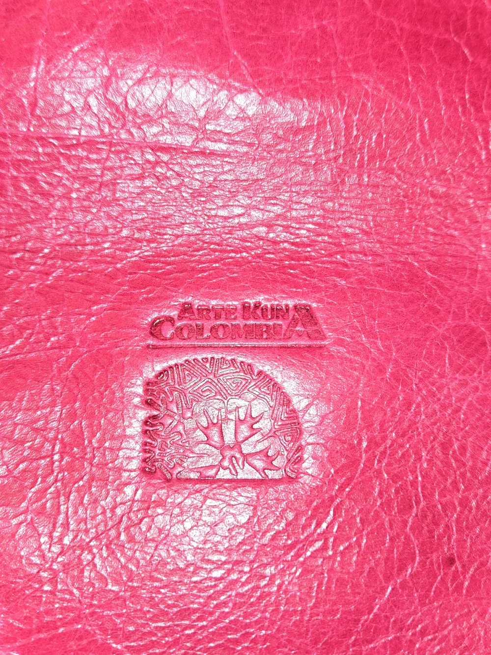 Hot Pink Leather Hobo Shoulder Bag
